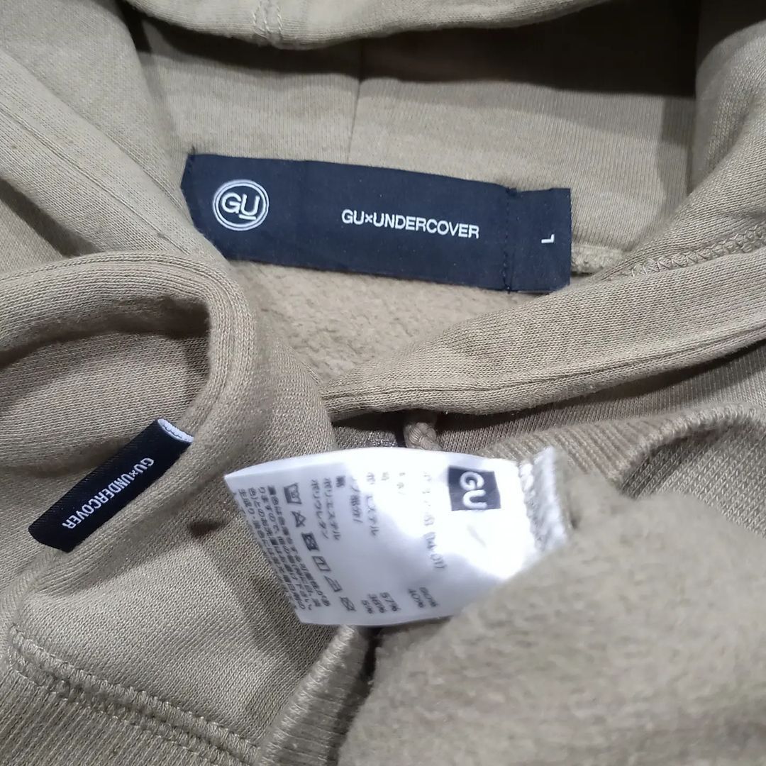 Hoodie pria GU x UNDERCOVER Size XL P 70cm x L 64cm hd pria bagus  keren