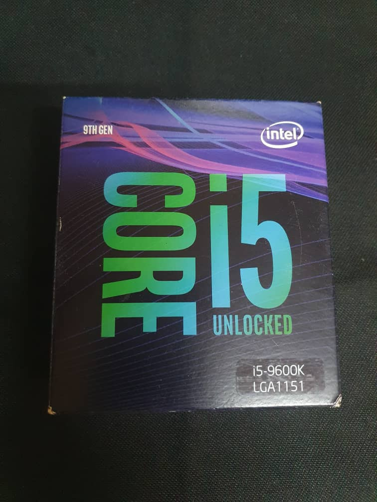 Intel Core i5 - 9600K Processor (9th Gen), Computers & Tech, Parts ...