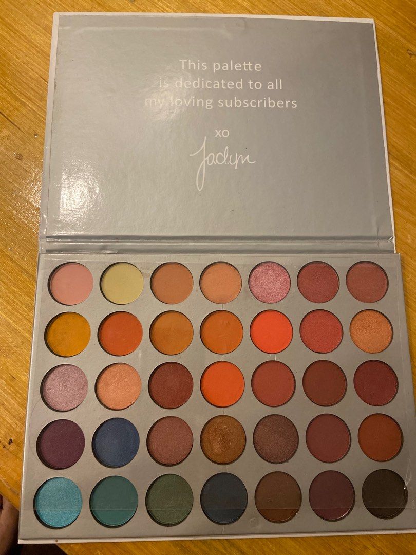 Jaclyn Hill eyeshadow palette by morphe (Category: Makeup) located in Valenzuela. Submitted by zrf_clothing (Listing ID 1320517077, Image 1). Description: •was gifted •good as new •used a few shades only •no box •gcash/bank transfer •lalamove/gogoexpress Rfs : decluttering.