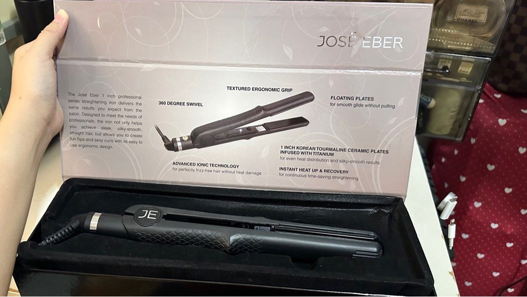 Jose eber titanium infused straightening iron top