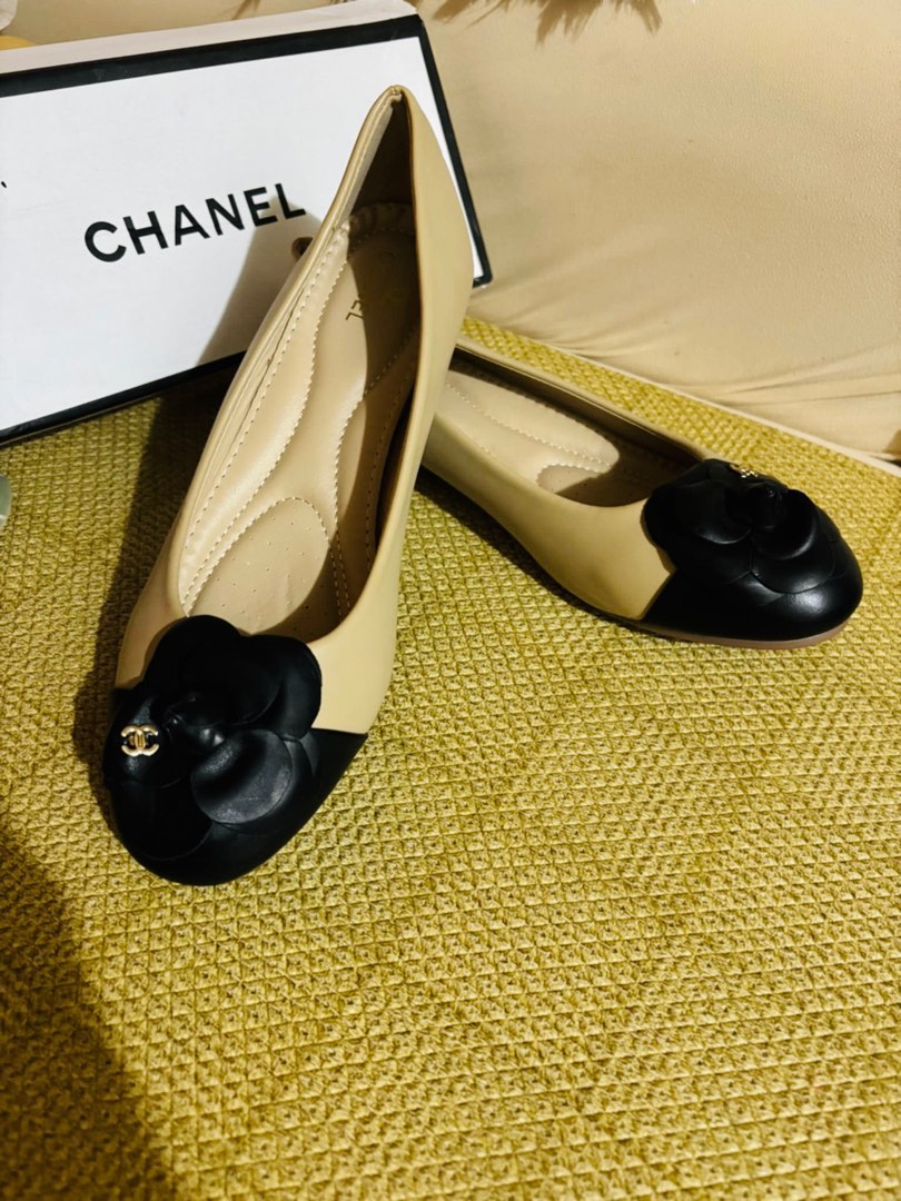 JP Chanel shoes Women s Fashion Footwear Flats Sandals on Carousell
