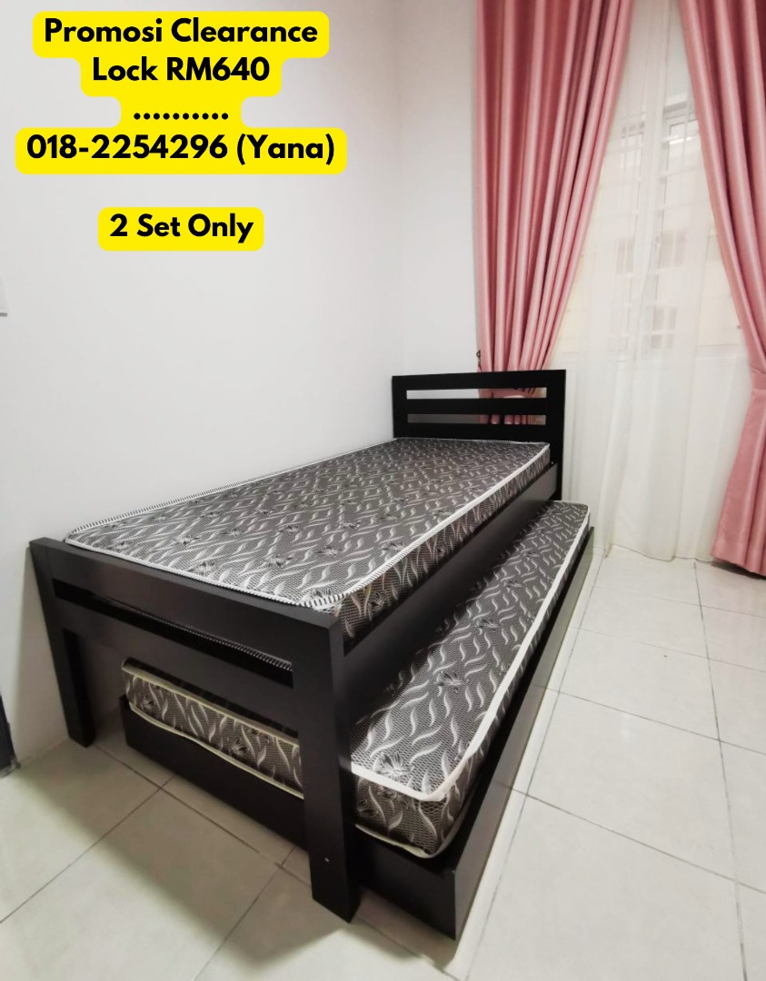 Katil Single Pullout Furniture Home Living Furniture Bed Frames Mattresses on Carousell