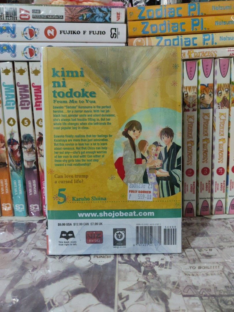 Kimi ni todoke Volume 5 (Category: Comics & Manga) located in Majayjay. Submitted by ichigos_shop (Listing ID 1320446608, Image 2). Description: Brand New Condition Sealed Shipping: LBC COP & J&T You can ask me for pictures regarding the condition of the books. Thank you.