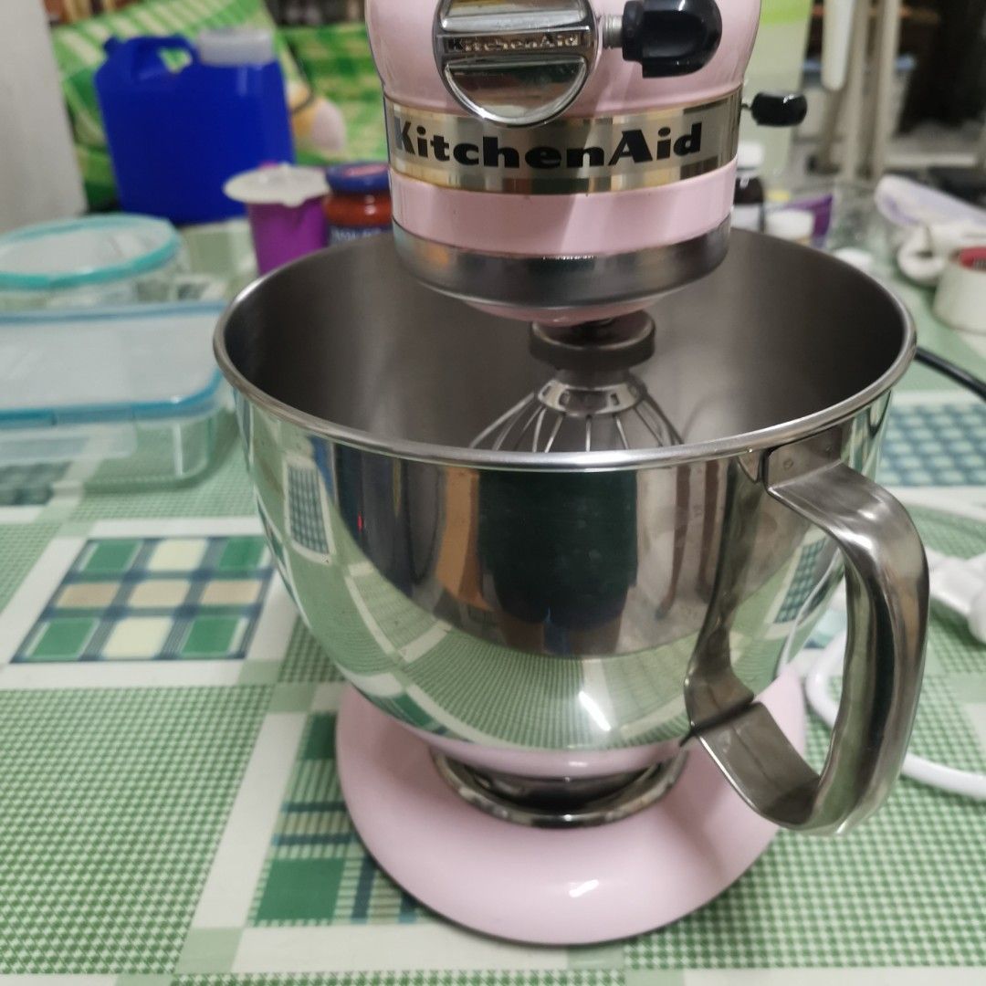 Kitchen Aid Artisan Stand Mixer Pink (Category: Hand & Stand Mixers) located in Manila. Submitted by mochibibi (Listing ID 1320420996, Image 2). Description: Accessories included With box but not original box Negotiable.
