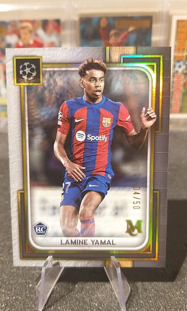 激レア・PSA鑑定品】 Lamine Yamal ラミンヤマル直筆サイン RC 激レア