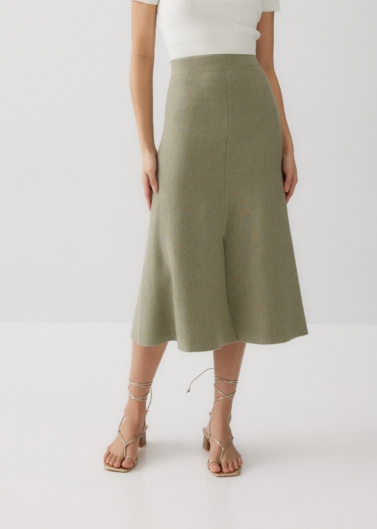 Knit midi skirt 90 outlet