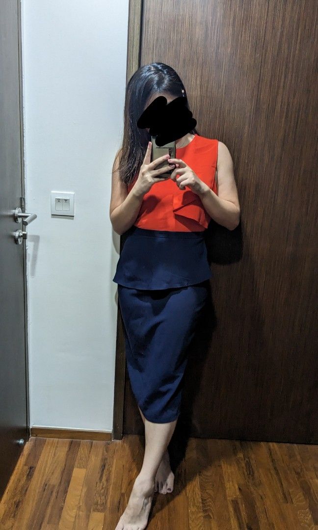 Love Bonito Peplum office dress Women s Fashion Dresses Sets Dresses on Carousell