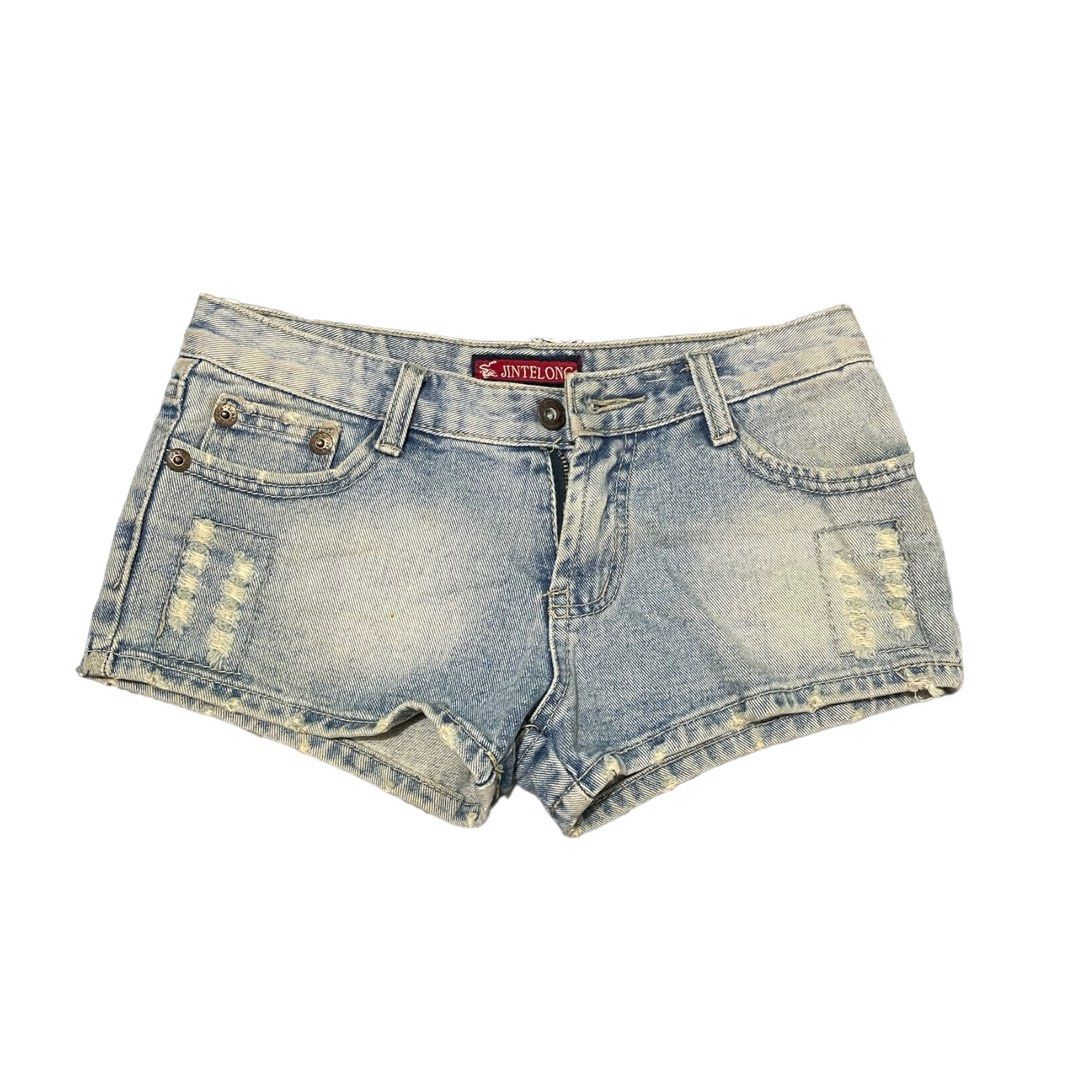 low waisted light washed sexy denim micro shorts (Category: Shorts) located in Quezon City. Submitted by y2ktivity (Listing ID 1320515986, Image 1). Description: .