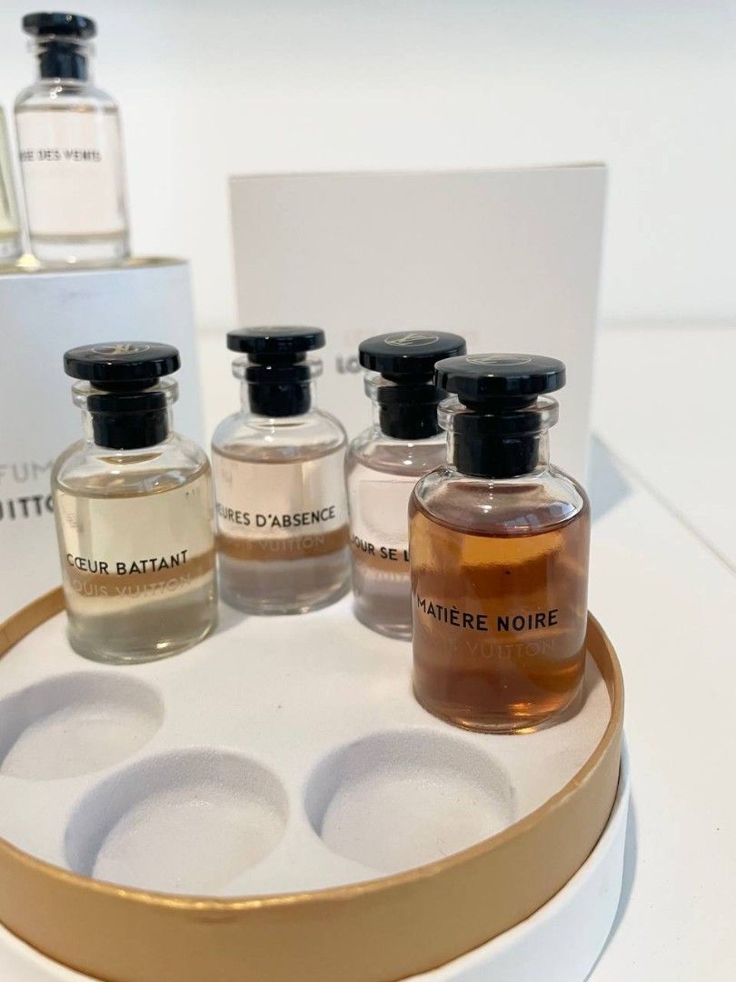 LV LOUIS VUITTON LES PARFUMS MINIATURE 7IN1 SET FOR WOMAN 7X10ML