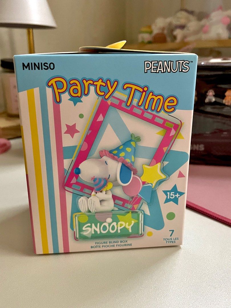 Miniso Snoopy Party Time - Sally (Category: Character Goods) located in Guagua. Submitted by holamissy (Listing ID 1320474238, Image 2). Description: For trades, DM for offers.