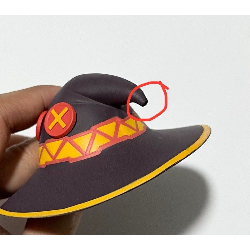 Nendoroid Megumin Splits (Category: Figurines & Statues) located in San Fernando. Submitted by figurebytes (Listing ID 1320566137, Image 2). Description: Megumin Splits Availability: *Hair *Standard FP *Combat FP *Bashful FP *Body Set *Wizard Hat (w/ Issue) *Cape *Glinting Eye Effect *Eye Patch ❌ *Staff & Hands ❌ *Neck Connector Set *Stand & Connector Set 1 ❌ *Stand & Connector Set 2 ❎ Wizard Hat have issue as seen in the picture provided ❌ - Mea