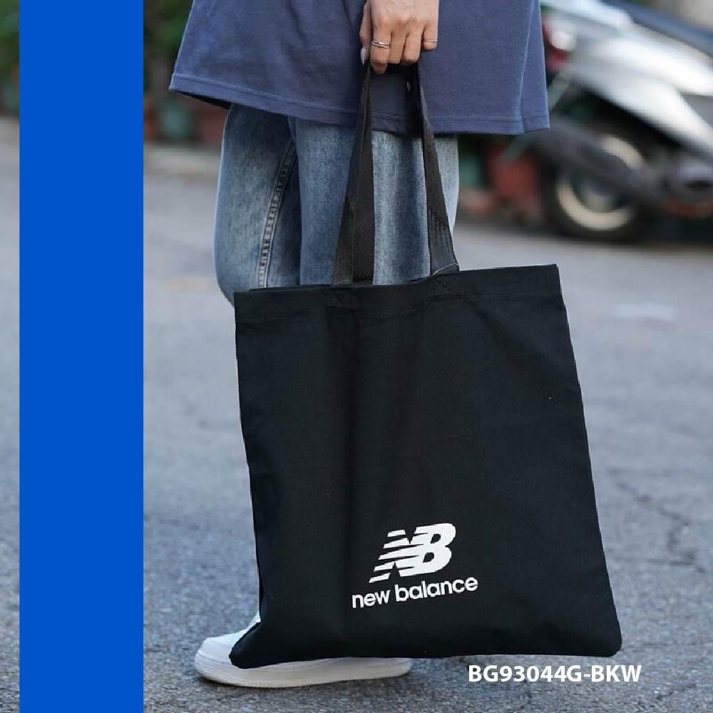 New Balance Pool Tote Bag BLACK RED