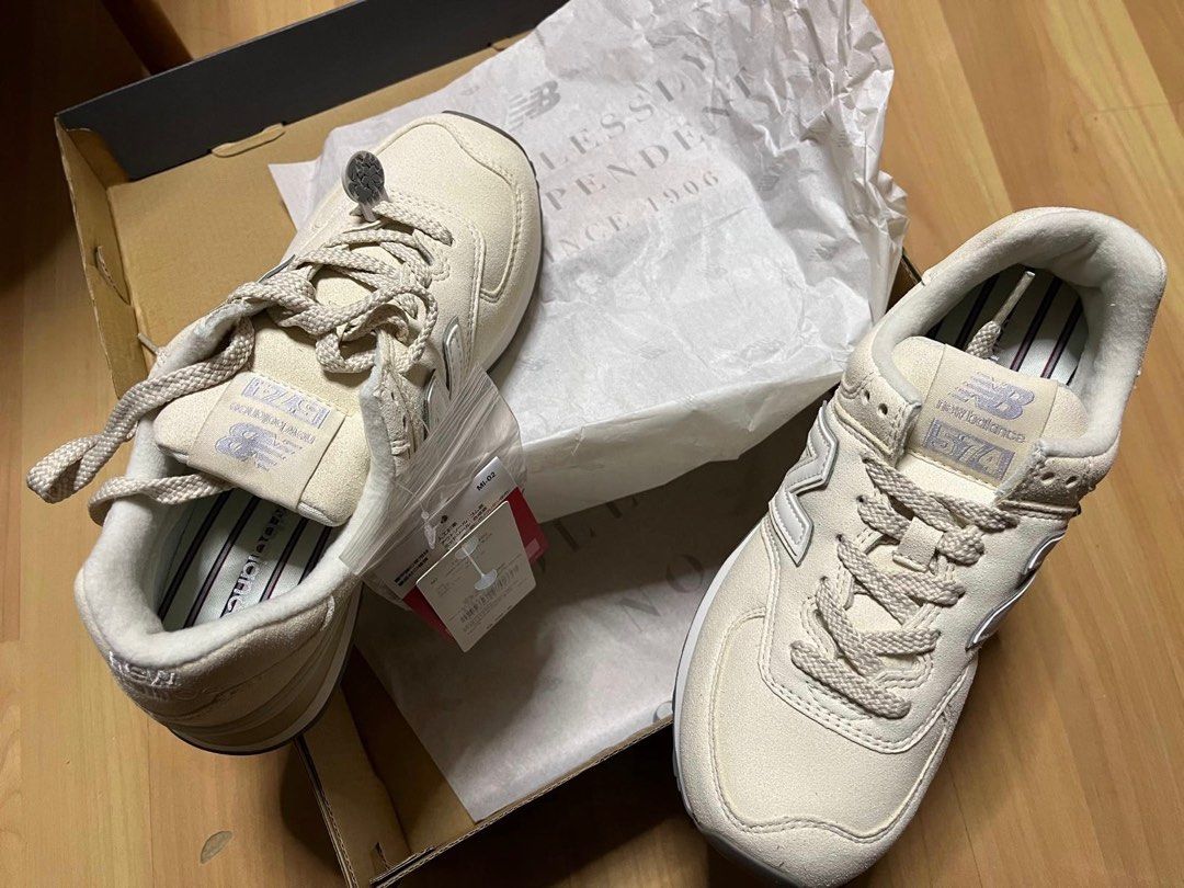 靴 New Balance WL574EMI IVORY 23cm New Balance ニューバランス NEW BALANCE レディース スニーカー