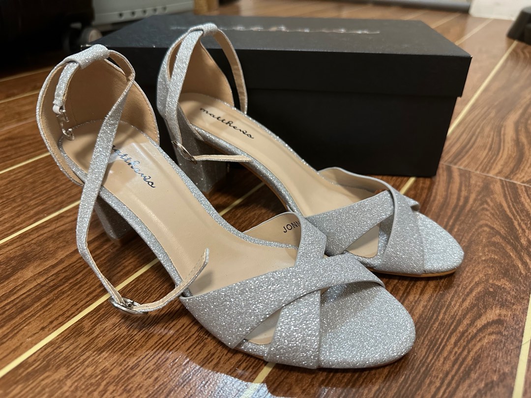 Matt silver shoes cheap