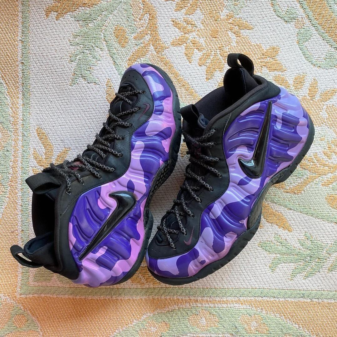 NIKE AIR FOAMPOSITE PRO PURPLE CAMO