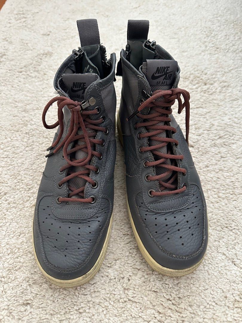 nike sf air force 1 mid on feet