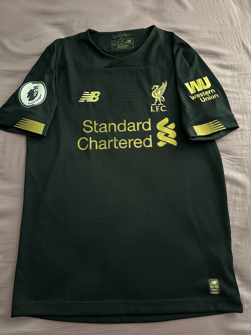 Football Shirts Black And Gold Liverpool Jersey Discount Liverpool