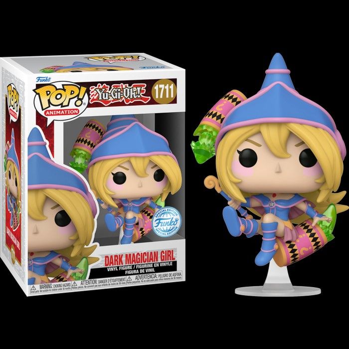 PO Funko Pop Yu Gi Oh Dark Magician Girl with Cylinders Pop Vinyl Figure Hobbies Toys Toys Games on Carousell
