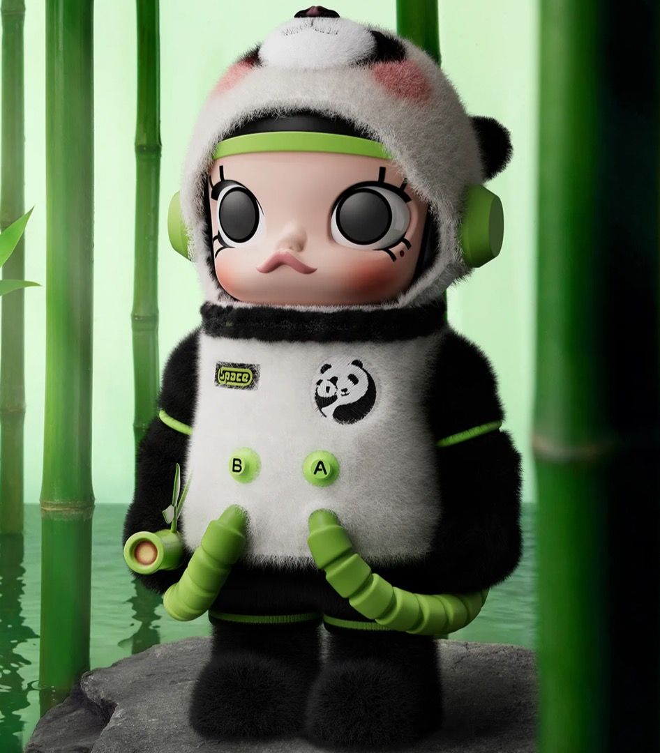 POP MART MEGA SPACE MOLLY 400% PANDA, Hobbies & Toys, Toys
