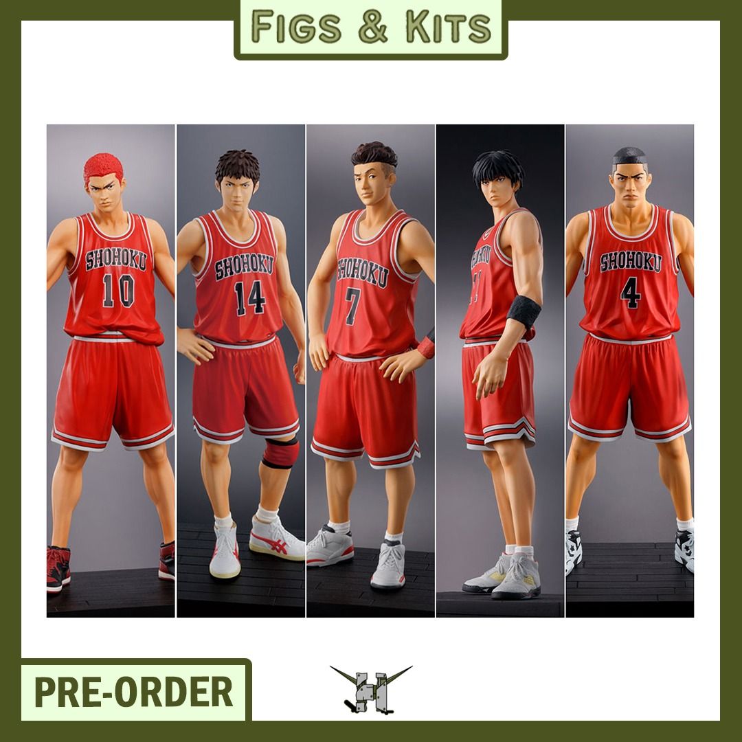 PRE-ORDER!! One and Only "SLAM DUNK" (re-run) (Category: Comics & Manga) located in Quezon City. Submitted by figsnkits (Listing ID 1320542181, Image 1). Description: PRE-ORDER!! Mulan Promotion x D4: One and Only "SLAM DUNK" (re-run) - Hanamichi Sakuragi - Hisashi Mitsui - Ryota Miyagi - Kaede Rukawa - Takenori Akagi Pre-order price: Php 1,960 each Min. DP: Php 500 (new) Php 300 (return customers) each SRP: Php 2,300 each Deadline: Aug 28, 2024 