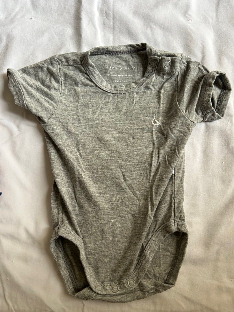 Raph and Remy onesie and mittens, Babies Kids, Babies Kids