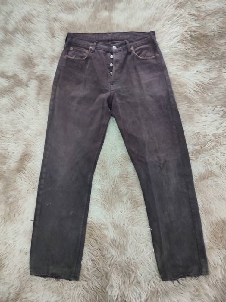 RARE LEVI S 517 02 BUTTON FLY W33 DFOB
