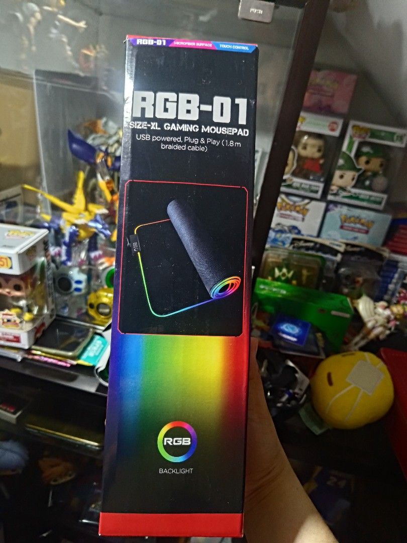 RGB Mousepad XL (Category: Mouse & Mousepads) located in Tarlac. Submitted by gamepoy (Listing ID 1320510922, Image 1). Description: RGB Mousepad XL.
