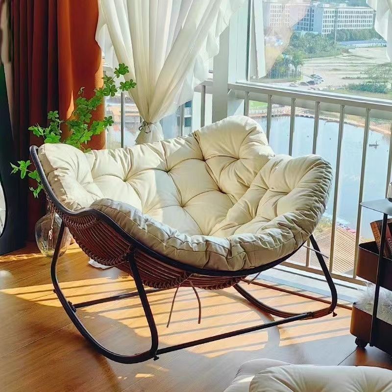 Rocking chair, lounge chair, adult balcony, family leisure, lazy