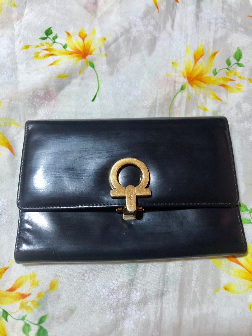 Ferragamo Black Wallet