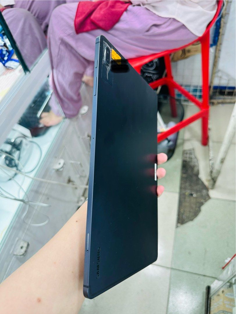 Samsung Tab S7 FE 128gb Wifi (Category: Android) located in San Juan City. Submitted by javedsgadgetshop (Listing ID 1320533646, Image 3). Description: OPEN FOR INSTALLMENT VIA CREDIT CARD/GGIVES/SPAY/BILLEASE & SWAP/TRADE-IN! WE BUY AND SELL ( ANYKINDS OF UNIT BINIBILI PO NAMIN)! PTPA : Padelete po f bawal Quick Specs : Samsung Tab S7 FE •128gb •NTC Variant •Good batt health •Wifi Only •95% Smoothness •No hidden issue | No Repaired •100% Authent