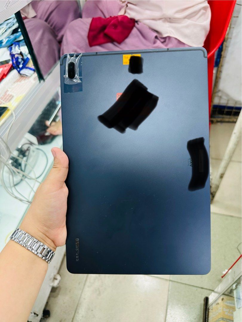 Samsung Tab S7 FE LTE 128gb Unit charger (Category: Android) located in San Juan City. Submitted by javedsgadgetshop (Listing ID 1320534233, Image 2). Description: OPEN FOR INSTALLMENT VIA CREDIT CARD/GGIVES/SPAY/BILLEASE & SWAP/TRADE-IN! WE BUY AND SELL ( ANYKINDS OF UNIT BINIBILI PO NAMIN)! PTPA : Padelete po f bawal Quick Specs : Samsung Tab S7 FE •128gb •NTC Variant •Good batt health •Factory Unlock •95% Smoothness •No hidden issue | No Repai