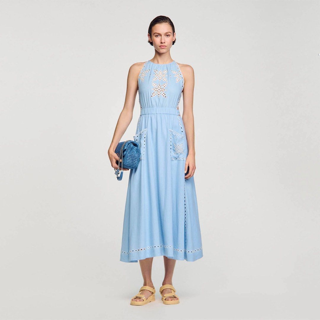 Sky blue maxi on sale