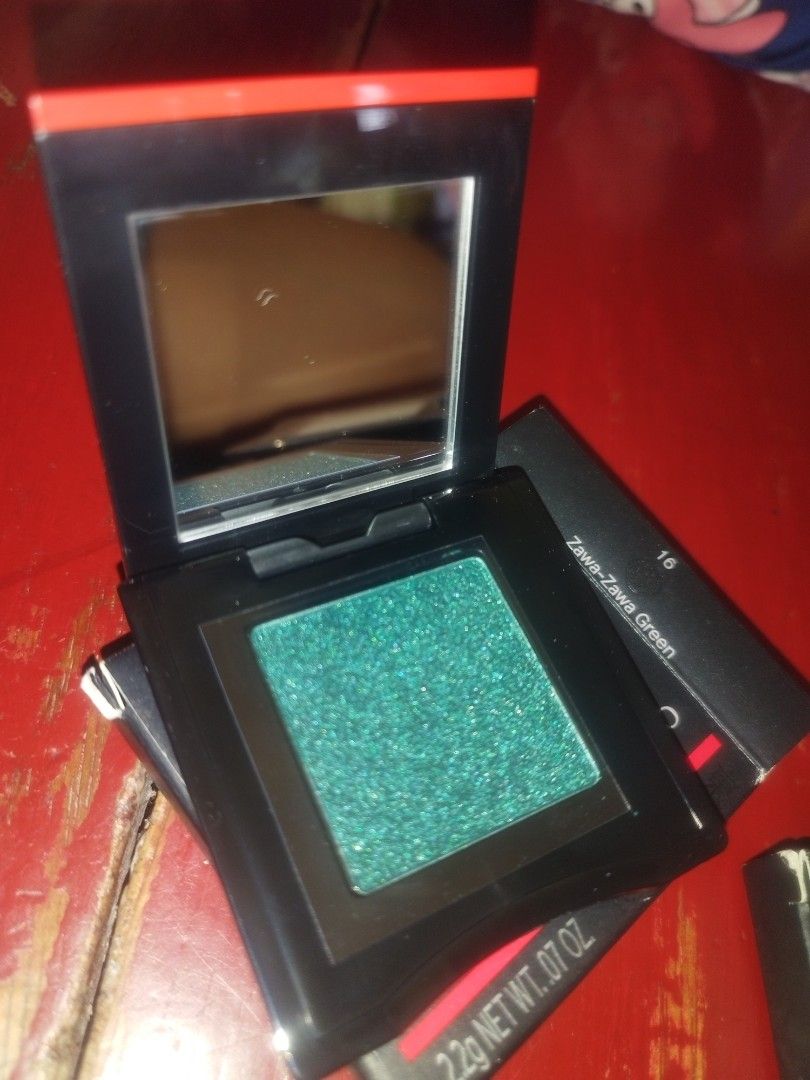 Shiseido POP PowderGel Eye Shadow (Category: Makeup) located in Las Pinas. Submitted by lene1016 (Listing ID 1320408571, Image 3). Description: 2.2g 16 Zawa-Zawa Green 01 Shin-Shin Crystal.