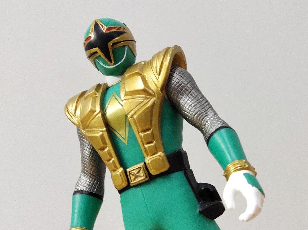 [NOT FOR SALE] Sky Ninja Shurikenger / Green Samurai Ranger | Ninpuu ...