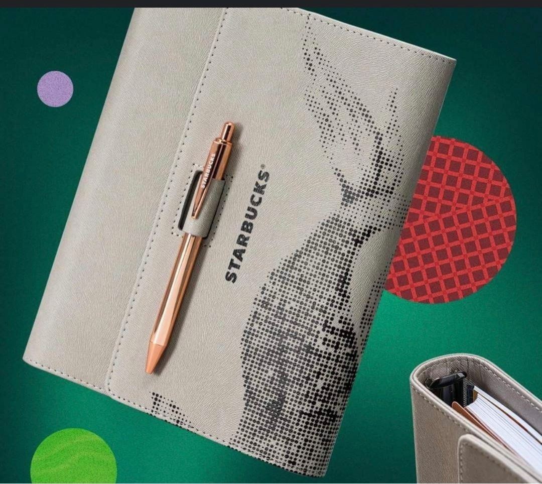 Starbucks 2024 grey organizer (Category: Stationery & School Supplies) located in Bulacan. Submitted by JewelsbyEllize (Listing ID 1320491255, Image 1). Description: Starbucks 2024 sealed organizer.