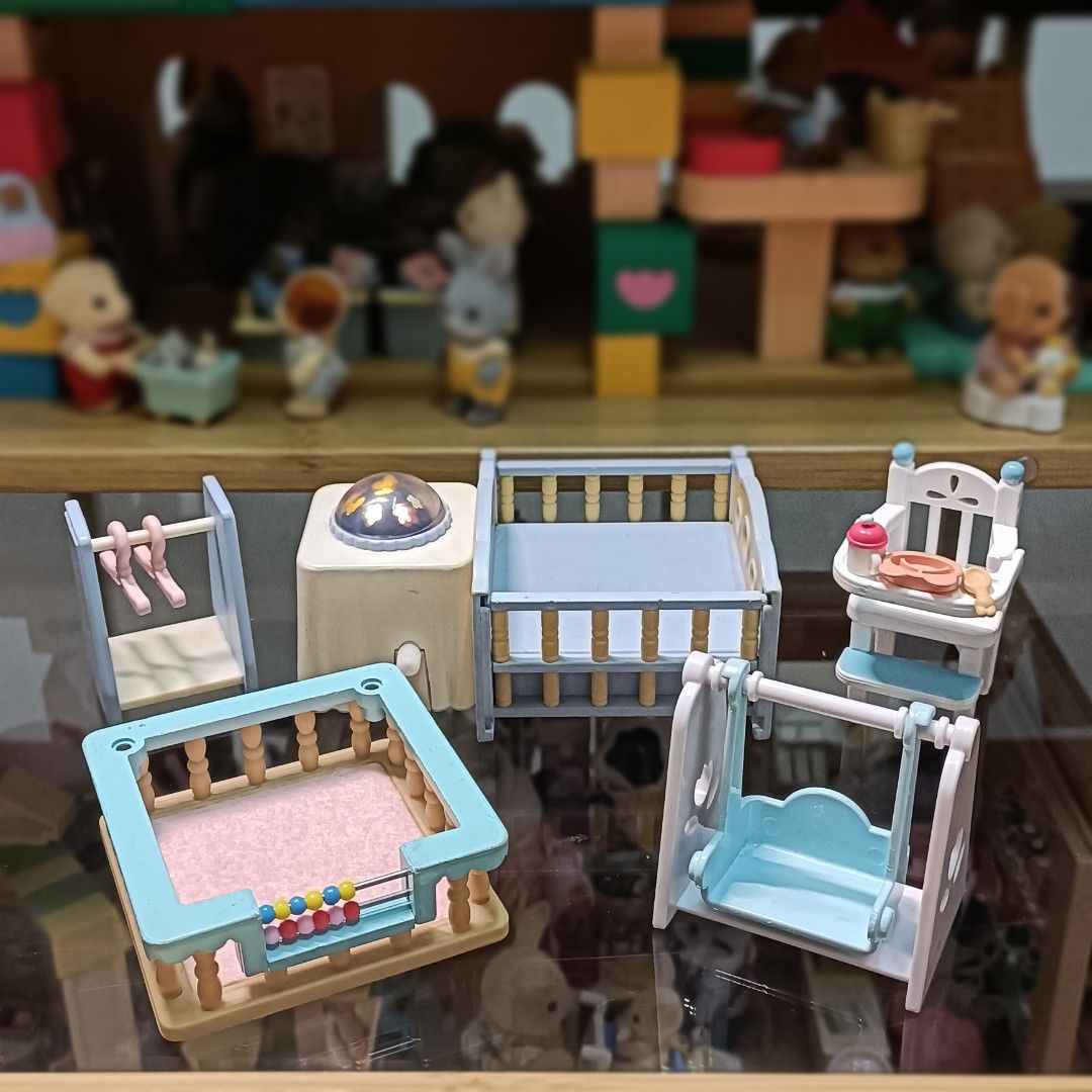 Sylvanian families nightlight nursery set cheap