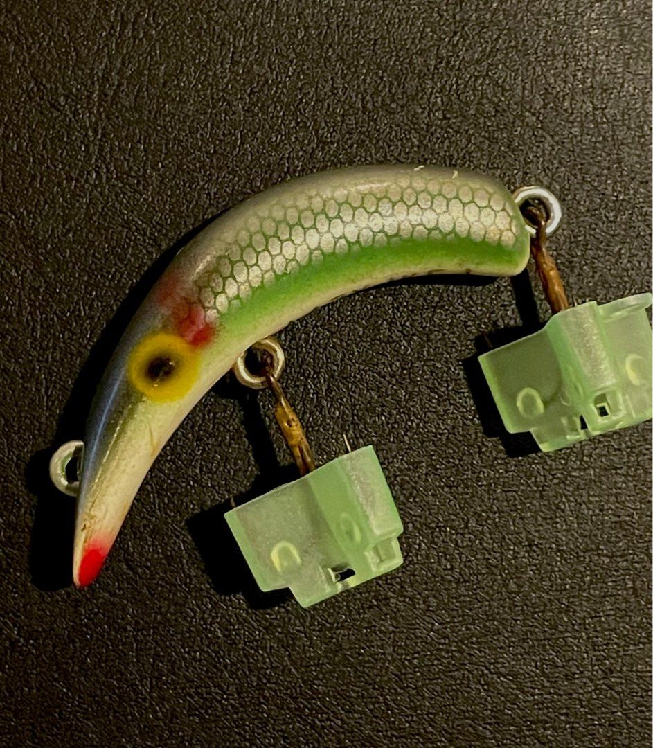 Vintage KAUTZKY (1970) LAZY IKE-1, Silver Scale Green Lure - Antique Fishing Lures, Sports Equipment, Fishing on Carousell Vintage KAUTZKY (1970) LAZY IKE-1, Silver Scale Green Lure - Antique Fishing Lures, Sports Equipment, Fishing on Carousell