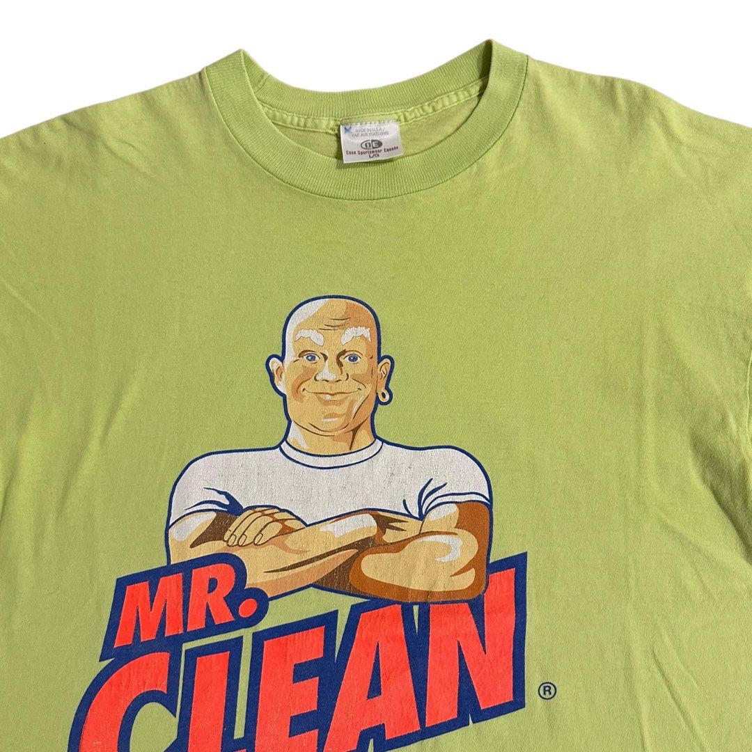 Vintage Mr Clean, Men's Fashion, Tops & Sets, Tshirts & Polo Shirts on ...