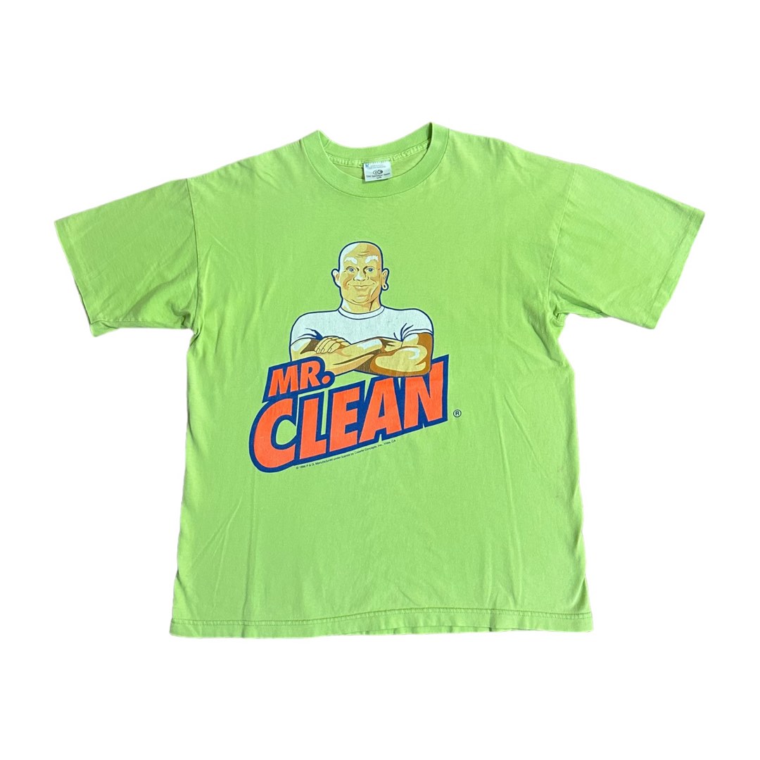 Vintage Mr Clean, Men's Fashion, Tops & Sets, Tshirts & Polo Shirts on ...