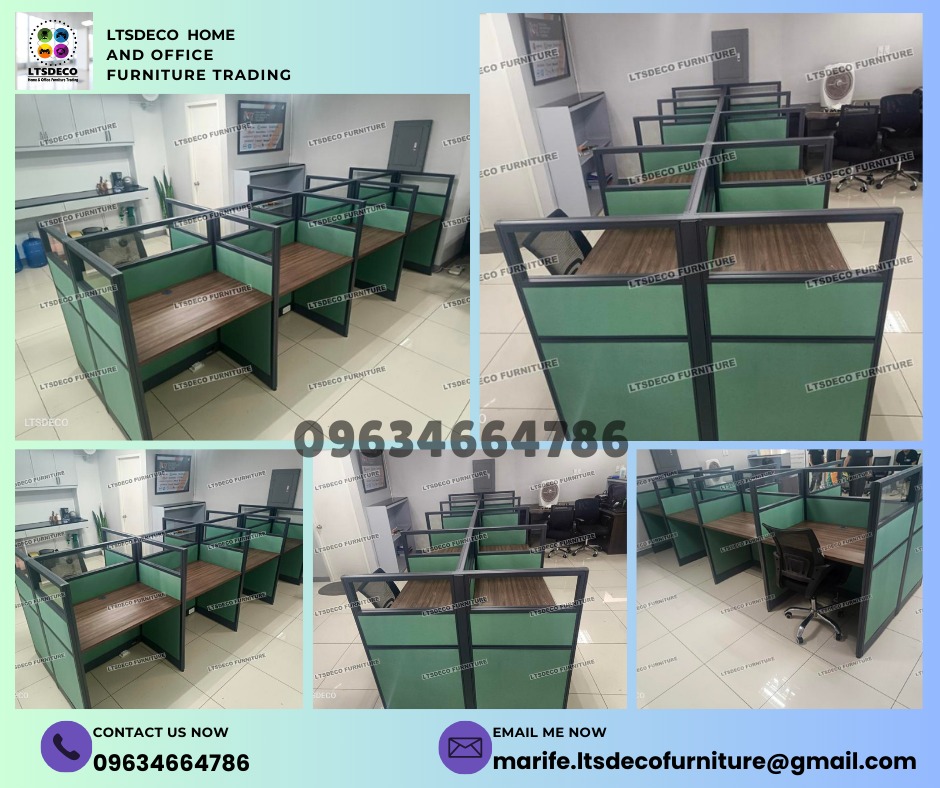workstation office partition furniture supply linear cubicles ...