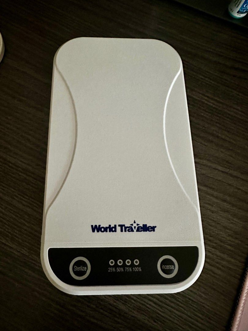 World Traveller UV Smartphone Sanitizer (Category: Other Mobile & Gadget Accessories) located in Taytay. Submitted by techie01 (Listing ID 1320574364, Image 1). Description: Smartphone and jewelry sanitizer. Brandnew. No box Pick up by buyer or ship via lalamove/grab Location: Taytay Rizal.