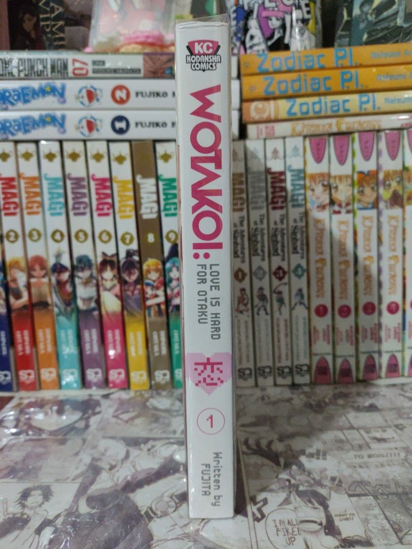 Wotakoi Volume 1 (Category: Comics & Manga) located in Majayjay. Submitted by ichigos_shop (Listing ID 1320434728, Image 2). Description: Dent top spine Minimal yellow spot on top, not noticeable Shipping: LBC COP & J&T You can ask me for pictures regarding the condition of the books. Thank you.