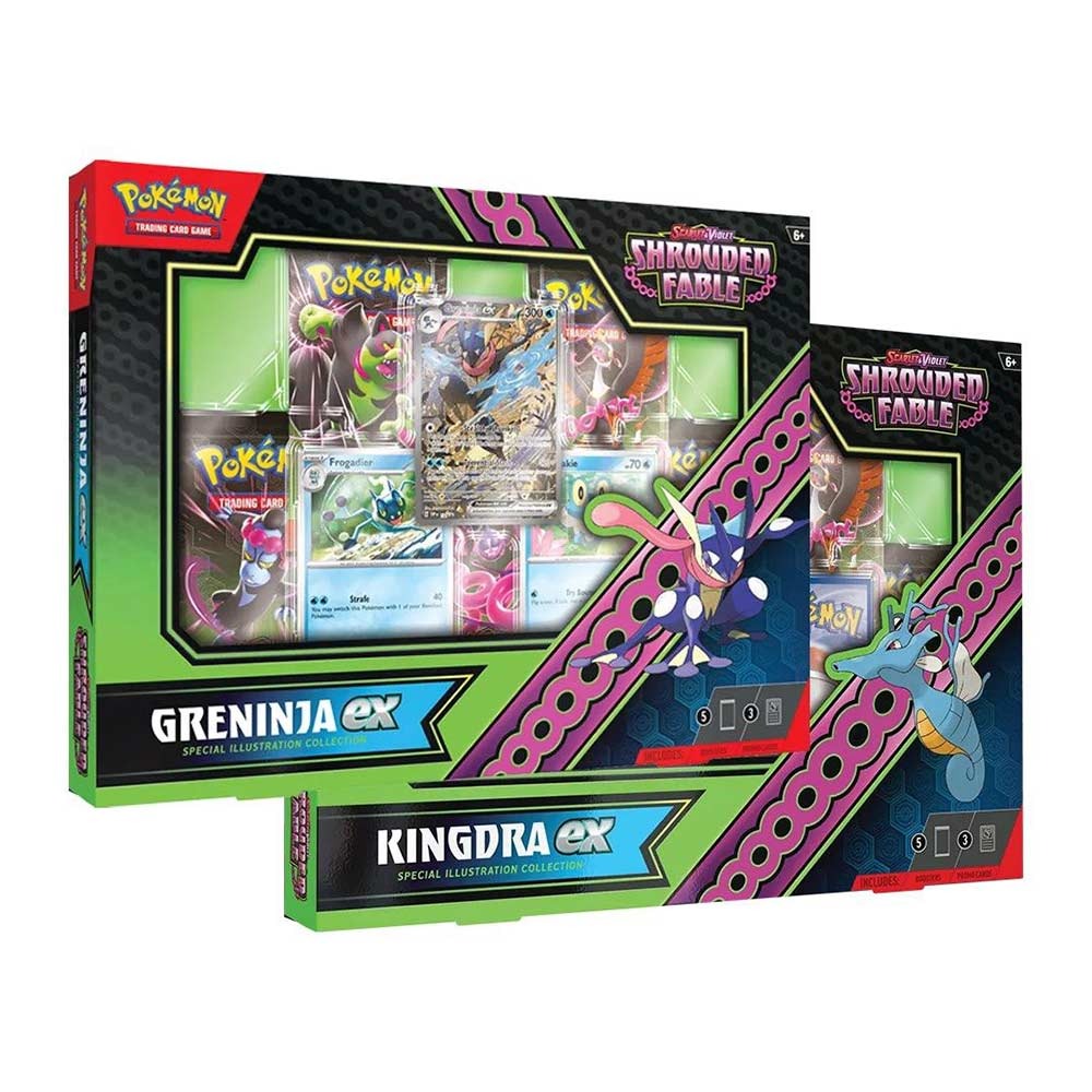 WTS Pokémon Shrouded Fable Greninja Ex Kingdra Ex Special