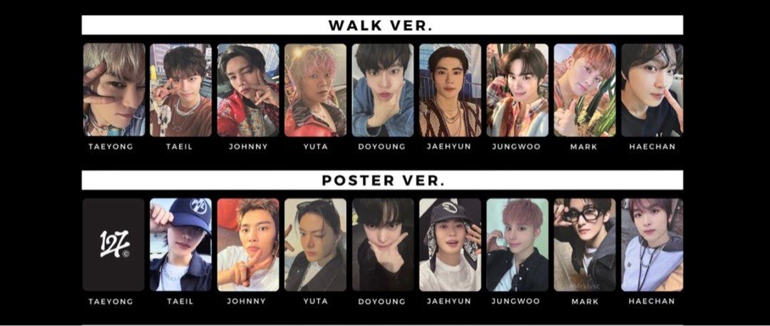 驚きの破格値，爆買い NCT マーク WALK Poster Ver.