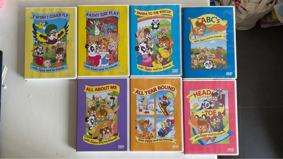 Zippy and his Friends 字幕有 DVD 12本 フルセット（: DWE DVD