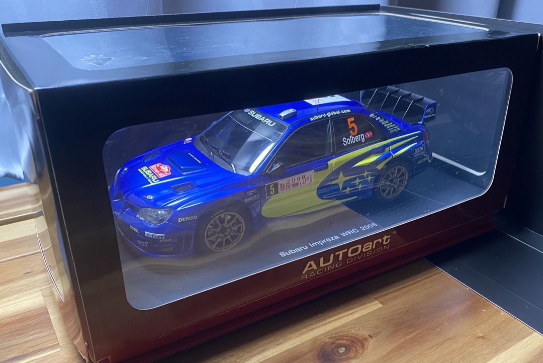 1/18 AUTOart Subaru Impreza WRC 2008 P. Solberg #5 (Rally of Monte