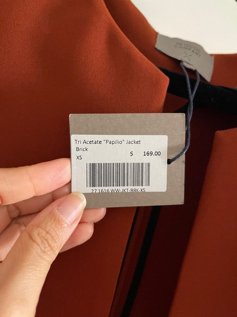 169 IN GOOD COMPANY PAPILIO TRI ACETATE JACKET Women s Fashion Coats Jackets and Outerwear on Carousell