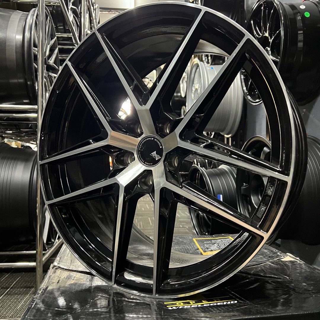 19” AV Flow Form Sport Rim 5x114.3, Car Accessories, Tyres & Rims on ...