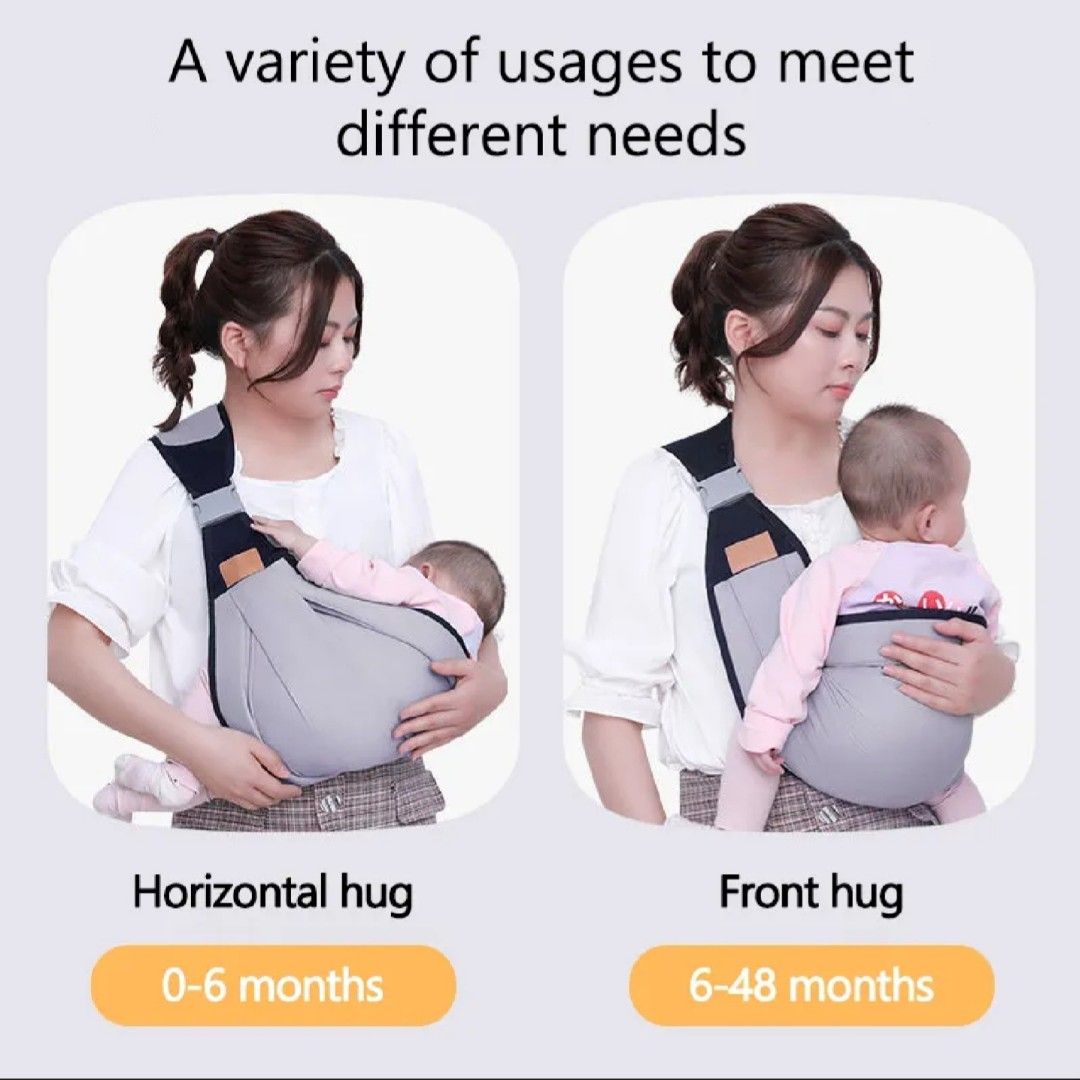 2 Way Baby Carrier 0 to 36 Months Infant Baby Sling Toddler Side Sling Carrier Up to 20kg Babies Kids Going Out Carriers Slings on Carousell