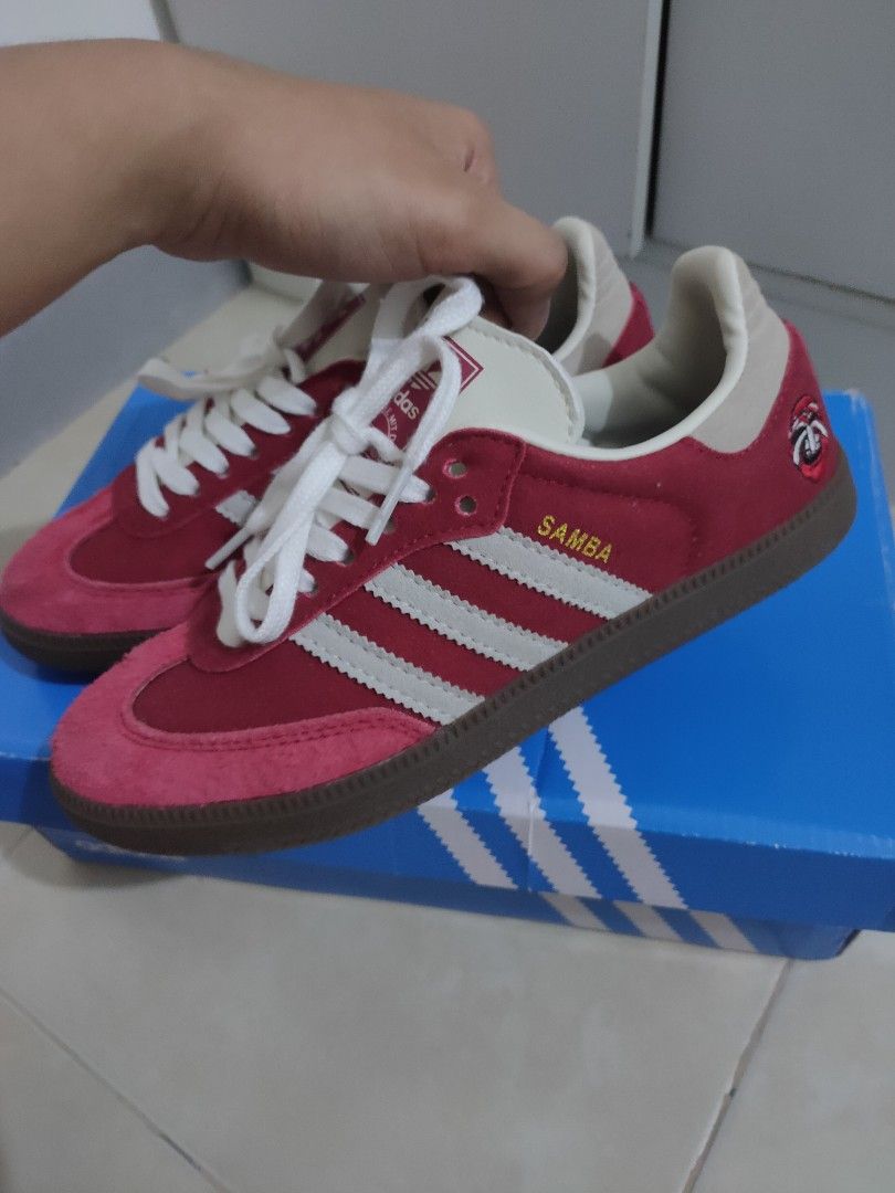 adidas gazelle silver green womens adidas Samba OG Preloved Ruby/Cr Para Homem main image 1